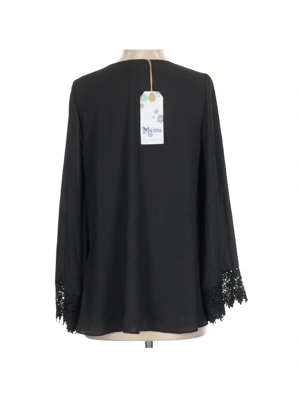 Show Me Your Mumu Mal Top in Black Crisp | REVOLVE Women’s - Picture 3 of 6